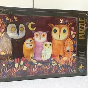 BRAND NEW! D-TOYS puzzle 1000 pces - Owls